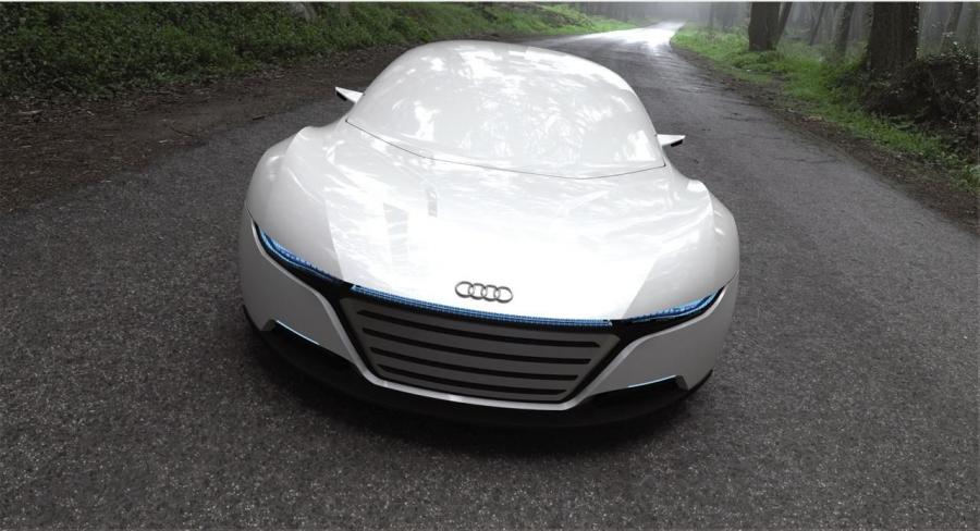  Audi A9 Concept By Daniel Garcia 2018 года  (фото 2 из 9)